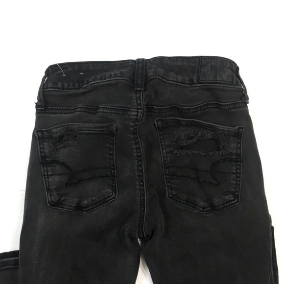 WJ159 Women’s American Eagle Super Super Stretch Jeggings Jeans 0 - Picture 6 of 7